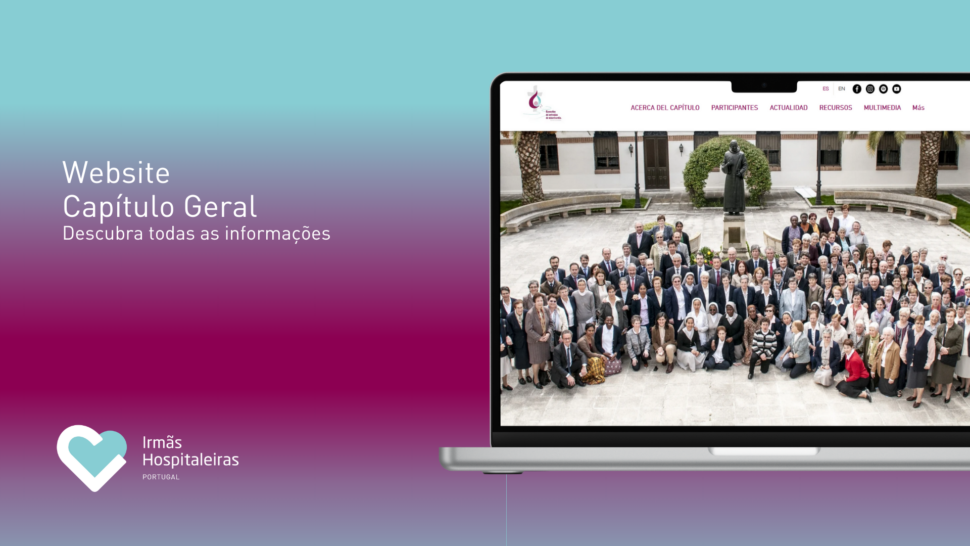 Lançamento Website do Capítulo Geral